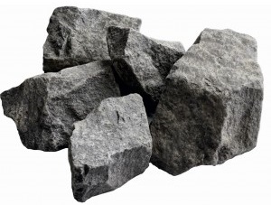 Камень Габбро-диабаз КОЛОТЫЙ для э/к 50-120мм (коробка 20кг)