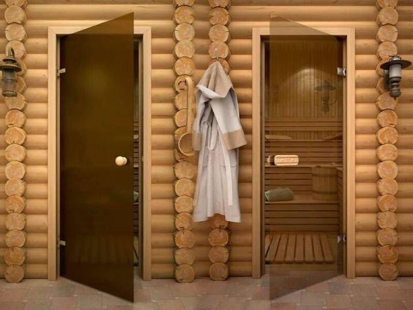 Преимущества стеклянных дверей для сауны: стиль и функциональность