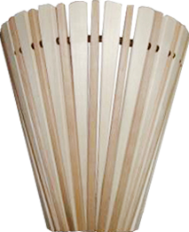 Абажур веерный комбинированный (А-1)