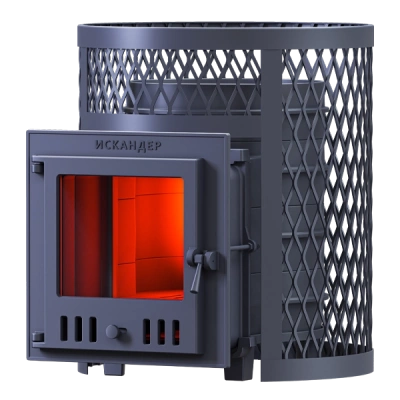 Печь Гефест Искандер 25 (M) в сетке - купить в Краснодаре с доставкой по Краснодарскому краю!