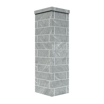 Облицовка на трубу (под шибер) Талькохлорит Кирпич Классика Avangard 35/40 П2 высота 790мм (3 ярус) - купить в Краснодаре с доставкой по Краснодарскому краю!