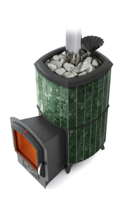 ПБ Альфа Гардарика Лайт Inox ЧДБСЭ ЗК серпентинит - купить в Краснодаре с доставкой по Краснодарскому краю!