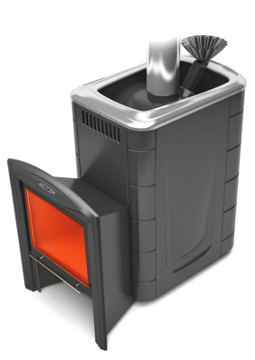 ПБ Гейзер Супер Inox Витра ЗК антрацит - купить в Краснодаре с доставкой по Краснодарскому краю!