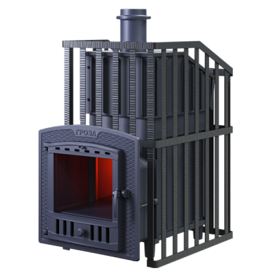 Печь Гефест Гроза 24 (П2) Ураган - купить в Краснодаре с доставкой по Краснодарскому краю!