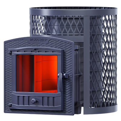 Печь Гефест Искандер 25 (П2) в сетке