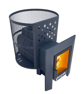 Печь для бани Пегас Чугун Легион 16 ДТ 4 стекло - купить в Краснодаре с доставкой по Краснодарскому краю!