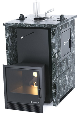 Печь "Анапа" М2 в трехстороннем кожухе (Пироксенит) - купить в Краснодаре с доставкой по Краснодарскому краю!