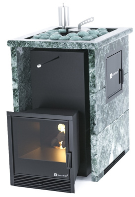 Печь "Анапа" М2 в трехстороннем кожухе с открытым верхом (Змеевик) - купить в Краснодаре с доставкой по Краснодарскому краю!