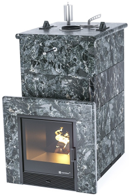Печь "Геленджик" в полноценном кожухе (Пироксенит) - купить в Краснодаре с доставкой по Краснодарскому краю!