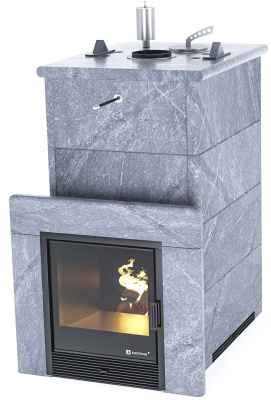 Печь "Геленджик" в полноценном кожухе (Талькохлорит) - купить в Краснодаре с доставкой по Краснодарскому краю!