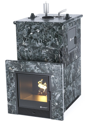 Печь "Геленджик" М2 в полноценном кожухе (Пироксенит) - купить в Краснодаре с доставкой по Краснодарскому краю!