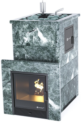 Печь "Геленджик" М2 в полноценном кожухе с открытым верхом (Змеевик) - купить в Краснодаре с доставкой по Краснодарскому краю!