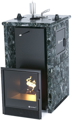 Печь "Сочи" в трехстороннем кожухе (Пироксенит) - купить в Краснодаре с доставкой по Краснодарскому краю!