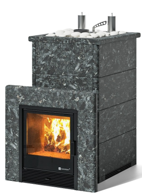 Печь "Сочи" К в камне (Пироксенит) - купить в Краснодаре с доставкой по Краснодарскому краю!