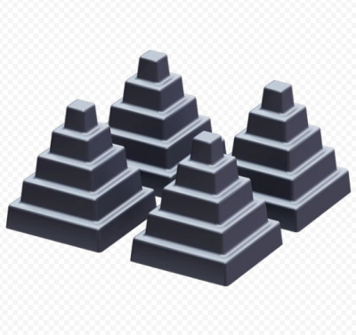 Чугунные пирамиды Гефест (4 шт.) - купить в Краснодаре с доставкой по Краснодарскому краю!