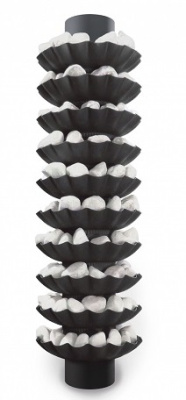 Каменка натрубная Регалия ф150, 1м, 1мм, антрацит - купить в Краснодаре с доставкой по Краснодарскому краю!