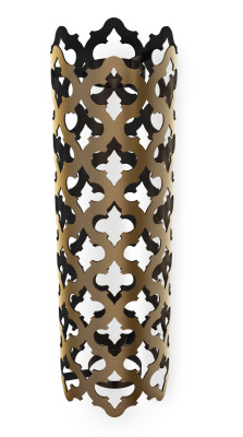 Кожух дымохода АРАБЕСКА, черная бронза - купить в Краснодаре с доставкой по Краснодарскому краю!