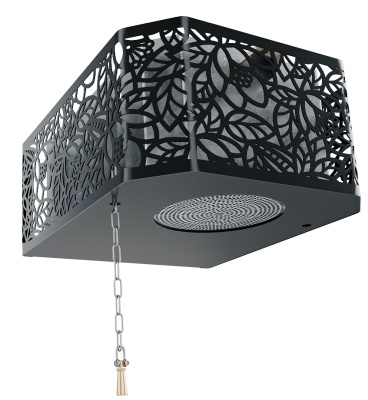 Обливное устройство КАСКАД 30 в кожухе (Хохлома черный)