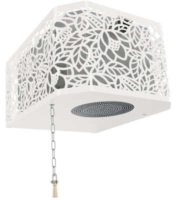 Обливное устройство КАСКАД 40 в кожухе (Хохлома белый) - купить в Краснодаре с доставкой по Краснодарскому краю!