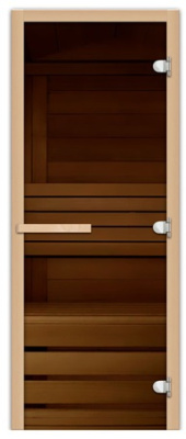 Дверь FireWay стеклянная Бронза 1900x800 8мм 3 петли - купить в Краснодаре с доставкой по Краснодарскому краю!