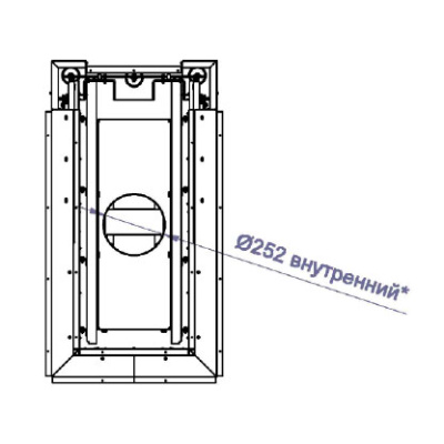 Каминная Топка 3VLF 1000B (Stav) - купить в Краснодаре с доставкой по Краснодарскому краю!