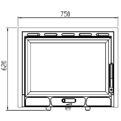 Каминная топка BARUN 1 - купить в Краснодаре с доставкой по Краснодарскому краю!
