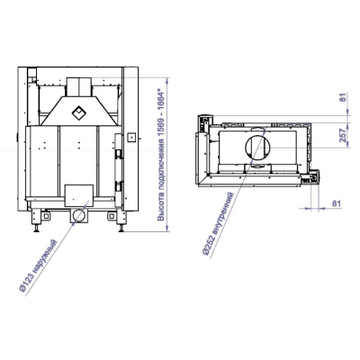 Каминная Топка CFL 1000W (Stav) - купить в Краснодаре с доставкой по Краснодарскому краю!