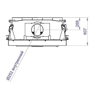 Каминная Топка HF 1100B (Stav) - купить в Краснодаре с доставкой по Краснодарскому краю!
