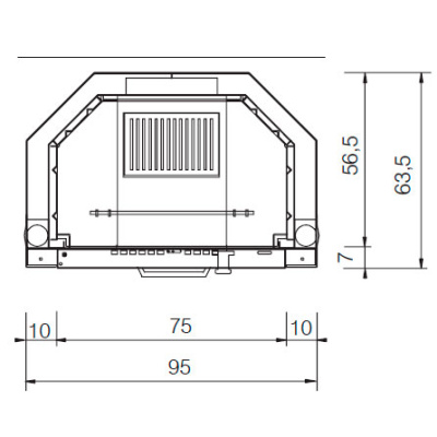 Каминная топка IC TEKNO 1N (EdilKamin) - купить в Краснодаре с доставкой по Краснодарскому краю!