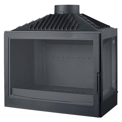 Каминная топка LCI 007 GFR, стекло справа - купить в Краснодаре с доставкой по Краснодарскому краю!