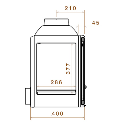 Каминная топка LCI 5 GFLR, ДВА БОКОВЫХ СТЕКЛА - купить в Краснодаре с доставкой по Краснодарскому краю!
