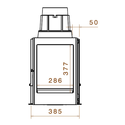 Каминная топка LCI 7 GFLR, ДВА БОКОВЫХ СТЕКЛА - купить в Краснодаре с доставкой по Краснодарскому краю!