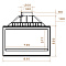 Каминная топка LCI 9 GDF, двусторонняя - купить в Краснодаре с доставкой по Краснодарскому краю!