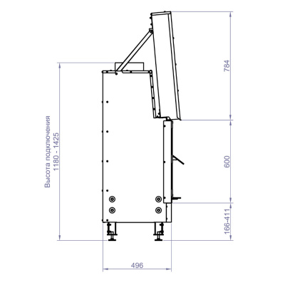 Каминная Топка UNIVERS W (Stav) - купить в Краснодаре с доставкой по Краснодарскому краю!