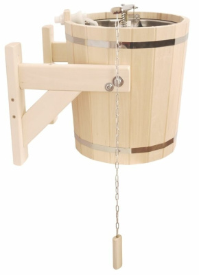 Обливное устройство 20л. термо с клапаном "Дождь" с нерж. вставкой (ОУК-ДНТ-20)