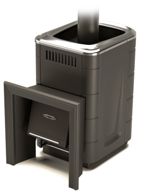 ПБ газодровяная Оранж Блю Carbon антрацит