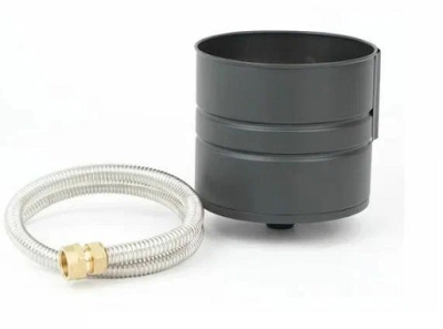 Бак-ватерпасс 5л.D180 (304) Полимер MC Black (t < 200°С)