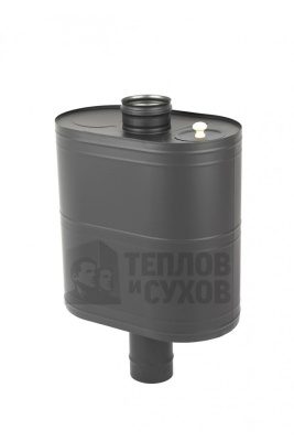 Бак печной ТиС Стандарт 50 D115/115 (304) Эмаль MC Black (t <°600 С)